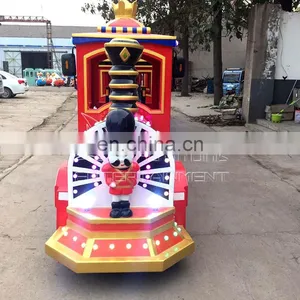 Best Selling Products Electric Used Fiberglass Trackless Train for Adult thumbnail-3
