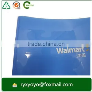 Promotional a4 Size pp Plastic Popper Document Wallet With Back Pocket thumbnail-4