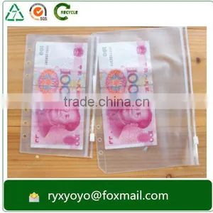 High Quality Vinvly Zipper Wallet Pvc Cosmetic Zipper Bag thumbnail-3
