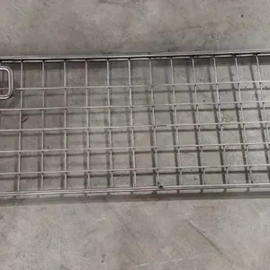 Metal Wire Storage Container Welding Before the Powder Coating / Zinc / Chrome thumbnail-1