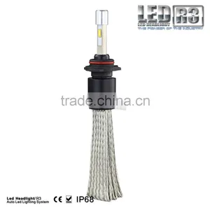 Super Bright IP68 All in One no Fan R3 9006 Led Headlight for Car and Motorcycle thumbnail-3