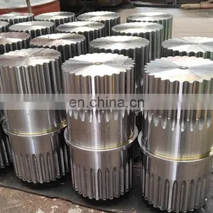 Precision Grinding Gear Shaft Forging Large Module Customized Shaft thumbnail-4