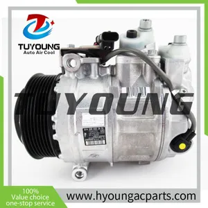 Auto Ac Compressor 2016 Mercedes-Benz GL350 3.0L 447250-0220 7SAS17C thumbnail-1