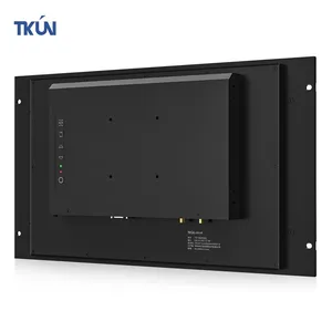 TKUN 15.6-inch Rack Mounted Industrial Touch Display HD VGA DC12-36V thumbnail-2