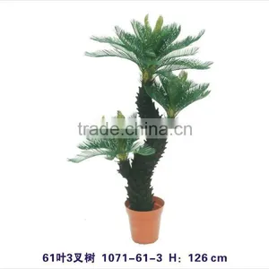 the Hot Sale Large Leaves Artificial Green Plants Artificial Bonsai Plants thumbnail-1