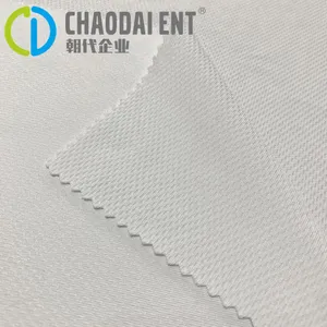 Thickened Dyed 100%RPET Recycled Polyester Knitted 75D*150D Birdseye Fabric for Sportswear Quick-drying Clothes thumbnail-1