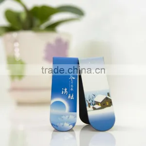 Custom Promotional Magnetic Bookmark,folding Bookmark thumbnail-1