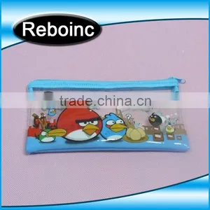 School Use Pvc Pencil Bag for Kids Pvc Pencil Case Bag for Teenagers Student Slider Zipper Pvc Pencil Bag thumbnail-1