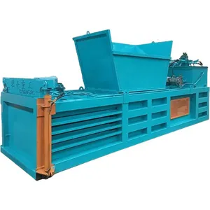 Source Factory Direct Sell Waste Paper Baler Used Clothes Baler Machine thumbnail-1