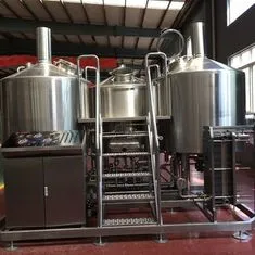 Turnkey Brewery Equipment 3 Vessel Brewhouse SS Brewing Equipment 20Bbl thumbnail-2