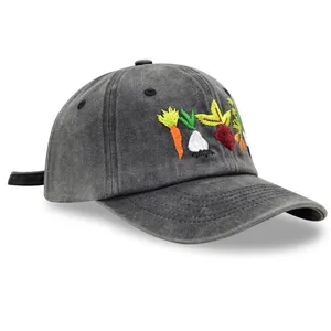 Embroidered 100% Cotton 6-Panel Baseball Cap, Unisex, Adjustable Size thumbnail-3