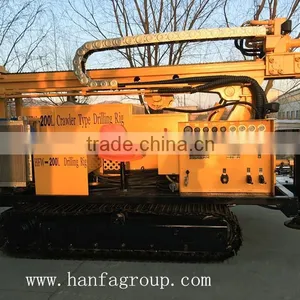 HFW-200L 200m Durable Hydraulic Water Well Drilling Rig thumbnail-3