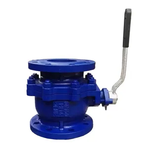 ANSI Standard API 2PC Cast Iron Handle Flanged Ball Valve thumbnail-5