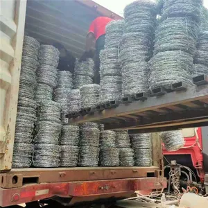 Galvanized BTO-22 Razor Wire Fence With Stretched Ribbon for Farm Protection thumbnail-5