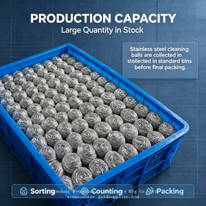 Bulk Weight Stainless Cleaning Ball Low Logistics Cost Wholesale Export thumbnail-2
