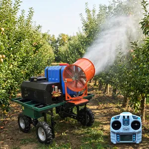 SPRY600C Remote Control Mist Cannon Sprayer 600L Large Capacity Fog Machine for Farm Spraying Dust Suppression thumbnail-1