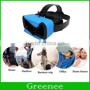 VR Shinecon III 3.0 Mini Virtual Reality 3D Glasses Google VR Helmet BOX Game Video Headset For 4.7-6 Inch thumbnail-6