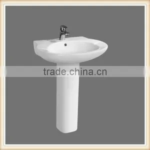 White Ceramic Sink Double Sink and Urinal Sink With Hot Plate Ceramic Sink Pedestal thumbnail-1