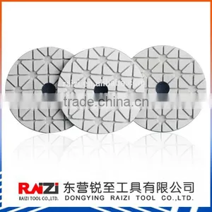 Best Sales 4" Flexible Diamond Sponge Polishing Pad thumbnail-1