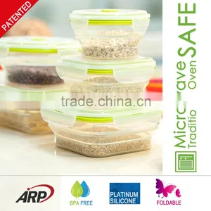 Wholesale Home Food Storage Silicone Folding Box thumbnail-4