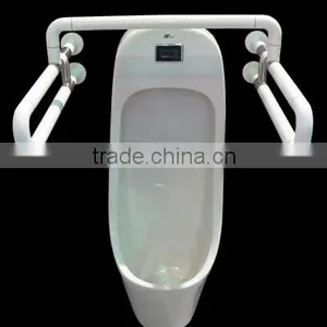 Toilet Wall To Floor Handicap Safety Nylon Grab Bar thumbnail-1