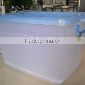 Home Plastic Storage Container With Lip thumbnail-1