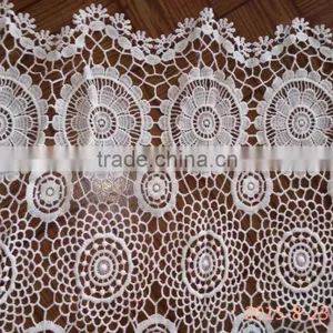 2016 Embroidery Polyester Full Lace/Milk Silk Water Soluble Full Lace Fabric For Garment Accessory thumbnail-2