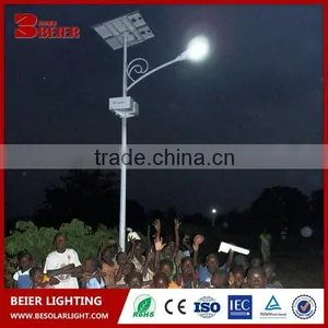 High Efficiency High Brightness 5m 12W Solar Led Street Light With CE Certification 12V/24V Solar Lighting System thumbnail-1