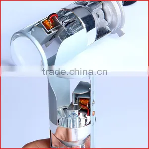 H4 Hid bi Xenon Projector Lens , RHD/LHD 4500LM/9000LM 12V 35W HID Xenon H/L Headlight for Skoda, Toyota, MB, VW, Chrysler, Etc thumbnail-1