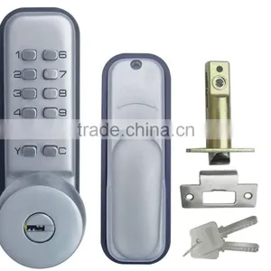 OSPON ALL-WEATHER MECHANICAL KEYLESS PUSHBUTTON DOOR LOCK STAIN NICKEL OS3378 thumbnail-1