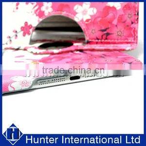 Pink Flower Rotating Tablet Case For IPad Mini 4 thumbnail-5