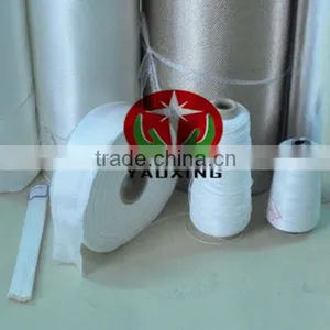 Golden High Silica Cloth 0.65X914mmX46yard Fiberglass Cloth Heat Resistant Glass Fiber Fabric thumbnail-6