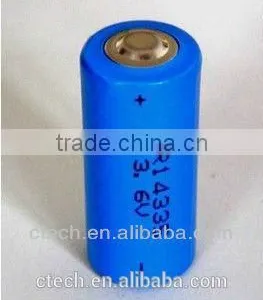 ER14335 2/3AA Li-Socl2 Lithium Battery 3.6V 1600mah Lithium Battery thumbnail-1