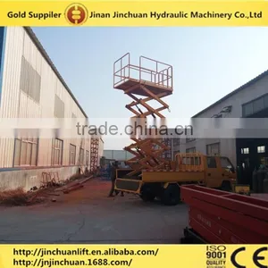 High Quality Hydraulic Vehicle Mounted Scissor Lift Platform/truck Mounted Scissor Lift LHSJCC0.3-12 thumbnail-2