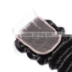 Deep Wave Human Hair Lace Frontal Closure, Deep Wave Hair Brazilian Virgin Supplier's Choice thumbnail-6