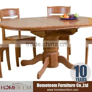 4 Seaters Dining Table in Carved Wood Furniture Legs thumbnail-1