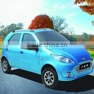 4 Seats Mini Cute Green Car Vehicle Electric Car Automobile thumbnail-1