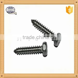 Steel Micro Self Tapping Screws / Corase Thread White Phillips Headed Oval Head Screw thumbnail-5