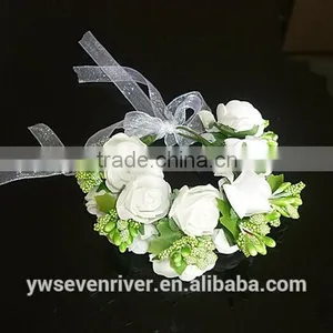 South Korean Children's Wreath Wreath Han Edition Simulation Girls Headdress Flower Wreath Wreath of Wedding Dress Accessories thumbnail-4