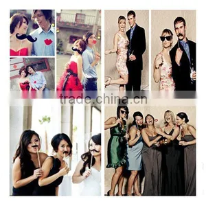 Birthday Wedding Party Favor Supplies Party Mask Photo Booth Props on a Stck Quality Choice thumbnail-5