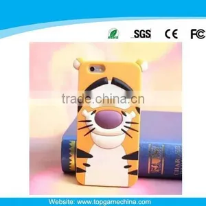 Tiger Animal Silicone Case for 4G/5G/S3/S4/S5/NOTE2/NOTE3/ 6G/6GPLUS Etc thumbnail-5