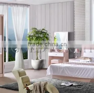 Luxury Turkey Bedroom Set Wood Double Bed Designs(SZ-BT005) thumbnail-4