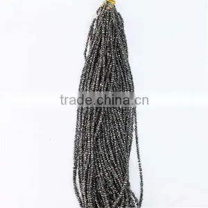 Diamond Beads Wholesale,2-3mm Rondelle Faceted Gemstone Strand,wholesale Diamond Beads Stones thumbnail-2