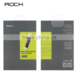 Rock 0.3mm 9H 2.5D Anti Fingerprint Tempered Glass Frosted Screen Protector for IPhoen 6Plus 6s Plus 5.5 White/ Black MT-5739 thumbnail-4