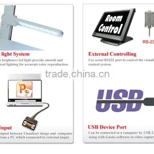 School Equipment Visualizer Presenter Digital Presenter Visualizer Document Camera Visual Presenter Usb Document Camera OEM thumbnail-4