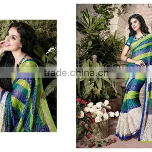 Plain Designer Sarees thumbnail-1