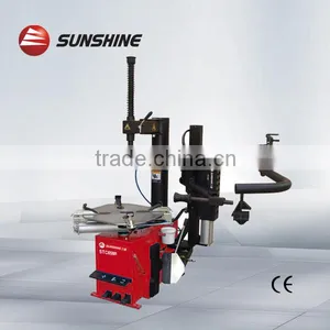 STC658R Tyre Removal Machine With Helper thumbnail-1