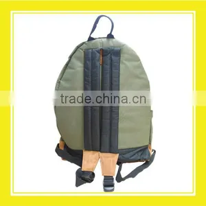 2016 New Arrival Products Bros Stylish Brosdion Army Green PP Material School Backpack thumbnail-2