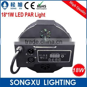 18*1w Flat Par Lighting Professional Rgb dj Led Light for Disco Home Party thumbnail-4