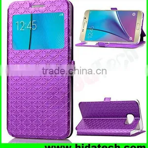 For Samsung Galaxy Note 5 Case / Foldable Flip Leather Cover Case For Samsung Galaxy Note 5 With Card Slots thumbnail-1